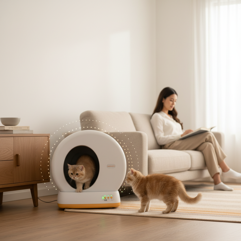 Litière Auto Meowant SC01